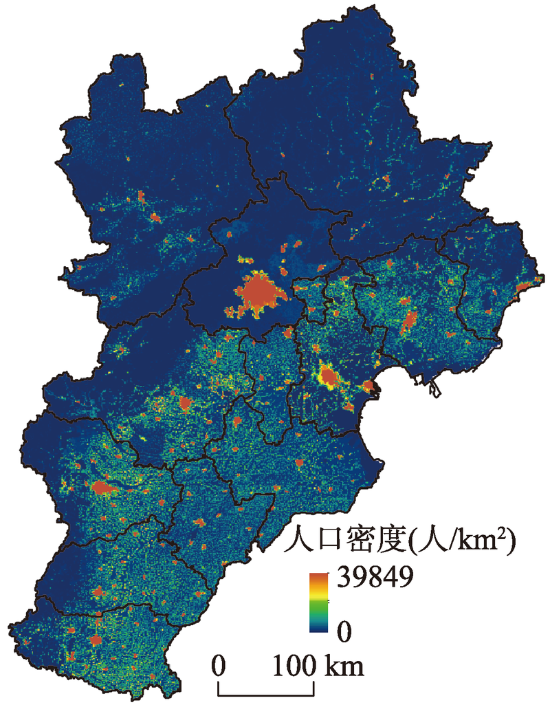 京津冀人口密度_京津冀地图(2)