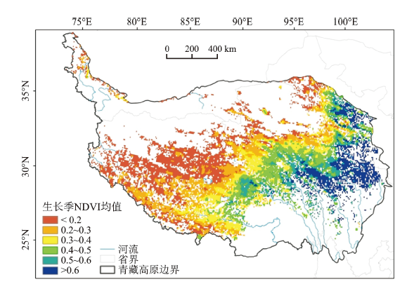 1982~2013年青藏高原高寒草地覆盖变化及与气候之间的