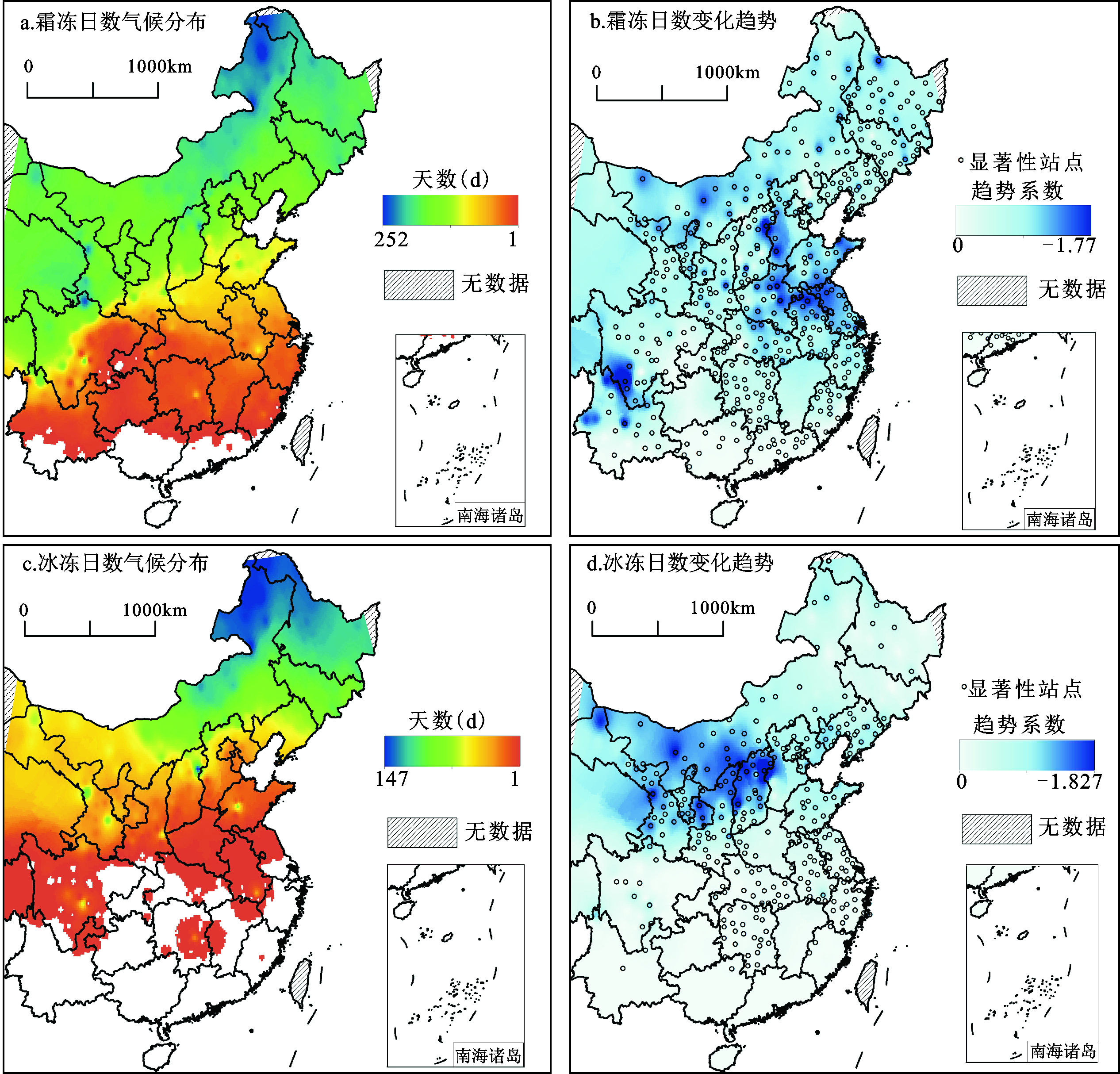 热带气旋对1975-2018年暖季中国极端降水气候态、变化趋势及其与温度关系的影响研究